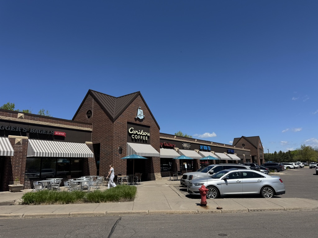 Valley Creek Commons Retail Center Exterior Repaint in Woodbury