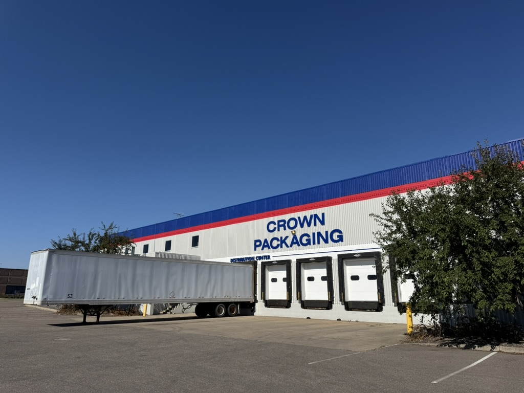 Crown Packaging Facility Repaint in Osseo, MN