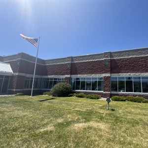 Brooklyn Park manufacturing facility exterior after siloxane treatment for masonry water intrusion