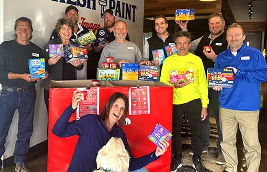 Kid Pack Give Back Food Drive