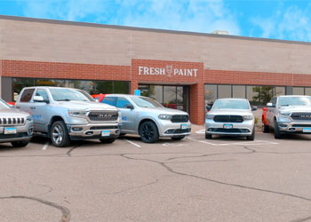 Fresh Paint, Inc. building in St. Paul Minnesota - Commercial and Industrial Painting Services