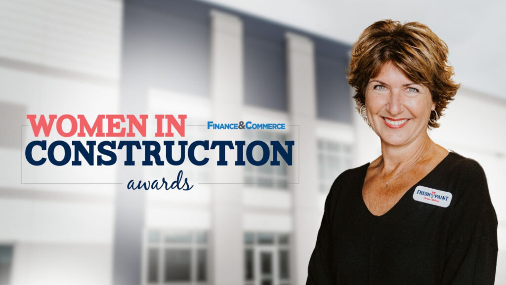 Julie Stanke, President & CEO of Fresh Paint, a finalist in Top Women in Construction Awards.